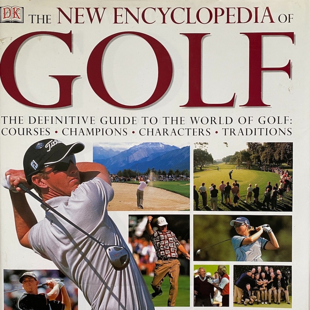 💚Great gift ⛳️retro 2001 Encyclopedia of Golf